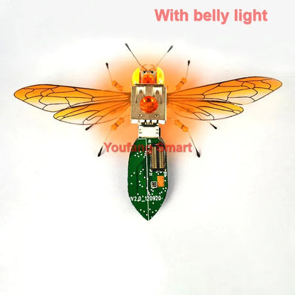 STEAM DIY Robotic Insects Science Invention Electronic Animal for School Competition Non-soldered DIY Kit Stem Toys Robot Animal