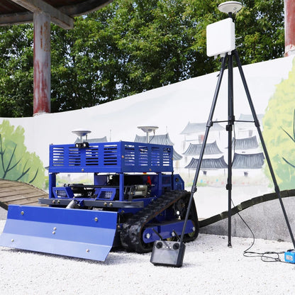 Customized Remote Control Lawn Mower with 550mm Cutting Width Suitable for Garden Lawns