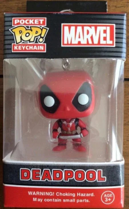 Funko POP Keychain Endgame Captain Venom Deadpool Iron man Keychain Action Figures Toys for Children Christmas Gift