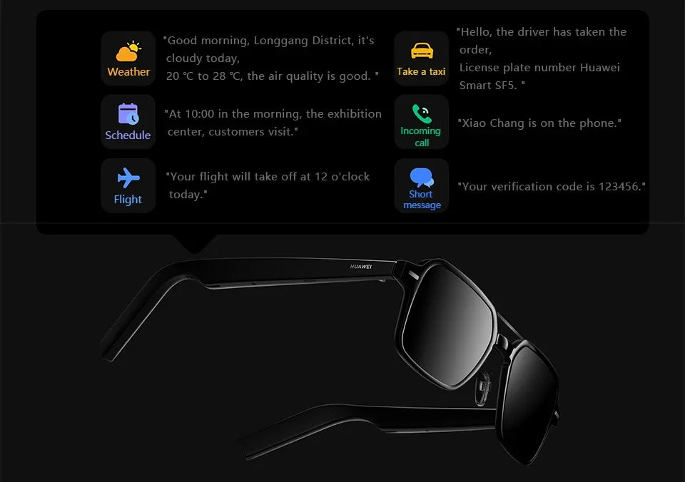 HUAWEI Eyewear 3th Gen Smart Glasses Original  Open Acoustic Design | Comfort Fit | Durable Battery Life