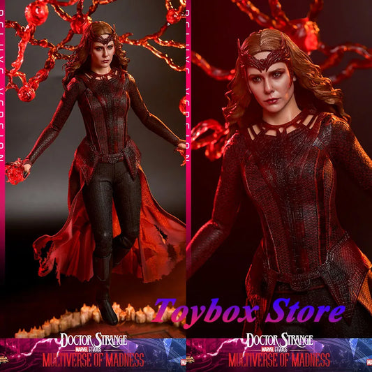 HOTTOYS HT MMS652 MMS653 Collection 1/6 The Scarlet Witch Action Figure Doctor Strange 2 Movie Delicate 12" Full Set Soldier