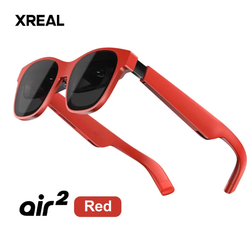 Original XREAL Air 2 Smart AR Glasses with Micro OLED Screen 120Hz 1080P 130 Inch Space Giant Screen Ultra Giant Screen Glass