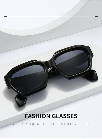 Fashion Square Sunglasses New Woman Luxury Brand Small Rectangle Sun Glasses Female Gradient Eyewear UV400 Oculos De Sol