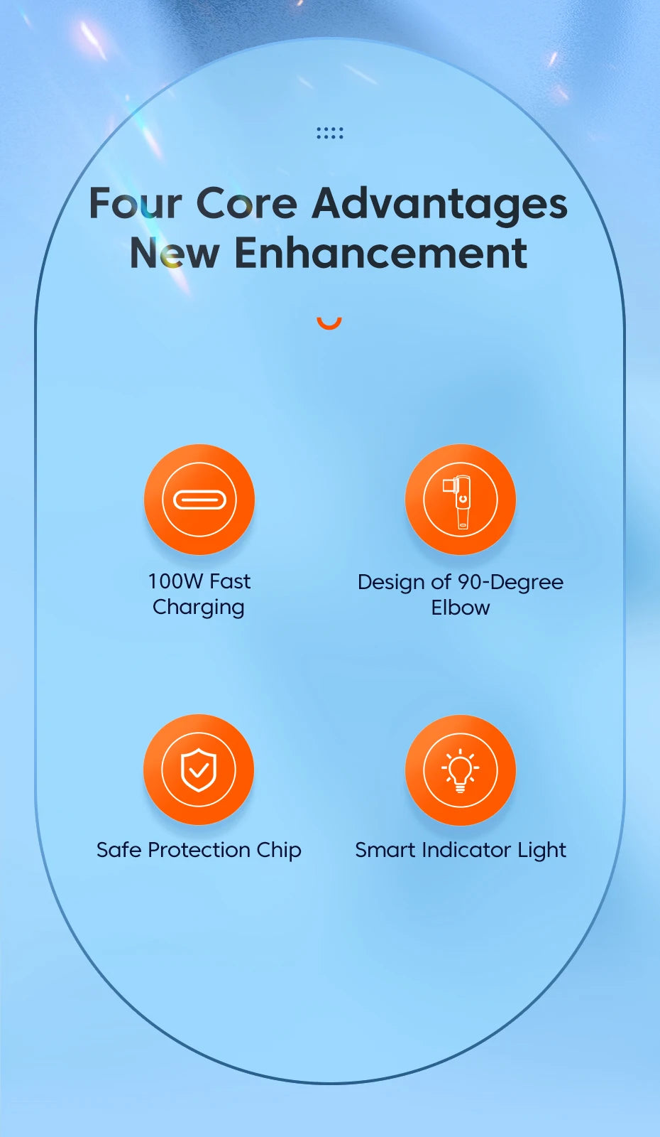 Toocki 6A USB C Cable 90 Degree For OPPO 100W Fast Charging Cord For Honor Huawei Oneplus Realme Charger Data Wire