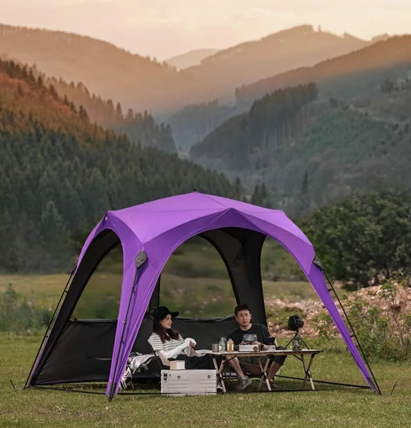 Relaxing Rainproof Sun Shelter Large Space Sun Protection Quick Automatic Opening Tents Multifunctional Camping Supplies