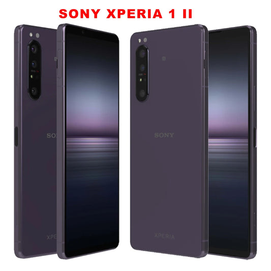 Original Sony Xperia 1 II 1ii XQ-AT51 XQ-AT52 5G Mobile Phone NFC 128GB/256GB 6.5'' 12MP+8MP Snapdragon 865 Octa Core SmartPhone