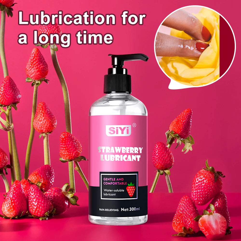 300ml Water-based Sex Lubricant Lube Gel Lubricants for Men Edible Vaginal Body Massage for Couple ﻿