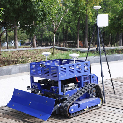 Customized Remote Control Lawn Mower with 550mm Cutting Width Suitable for Garden Lawns