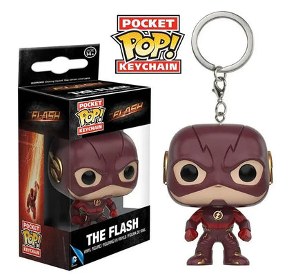Funko POP Keychain Endgame Captain Venom Deadpool Iron man Keychain Action Figures Toys for Children Christmas Gift