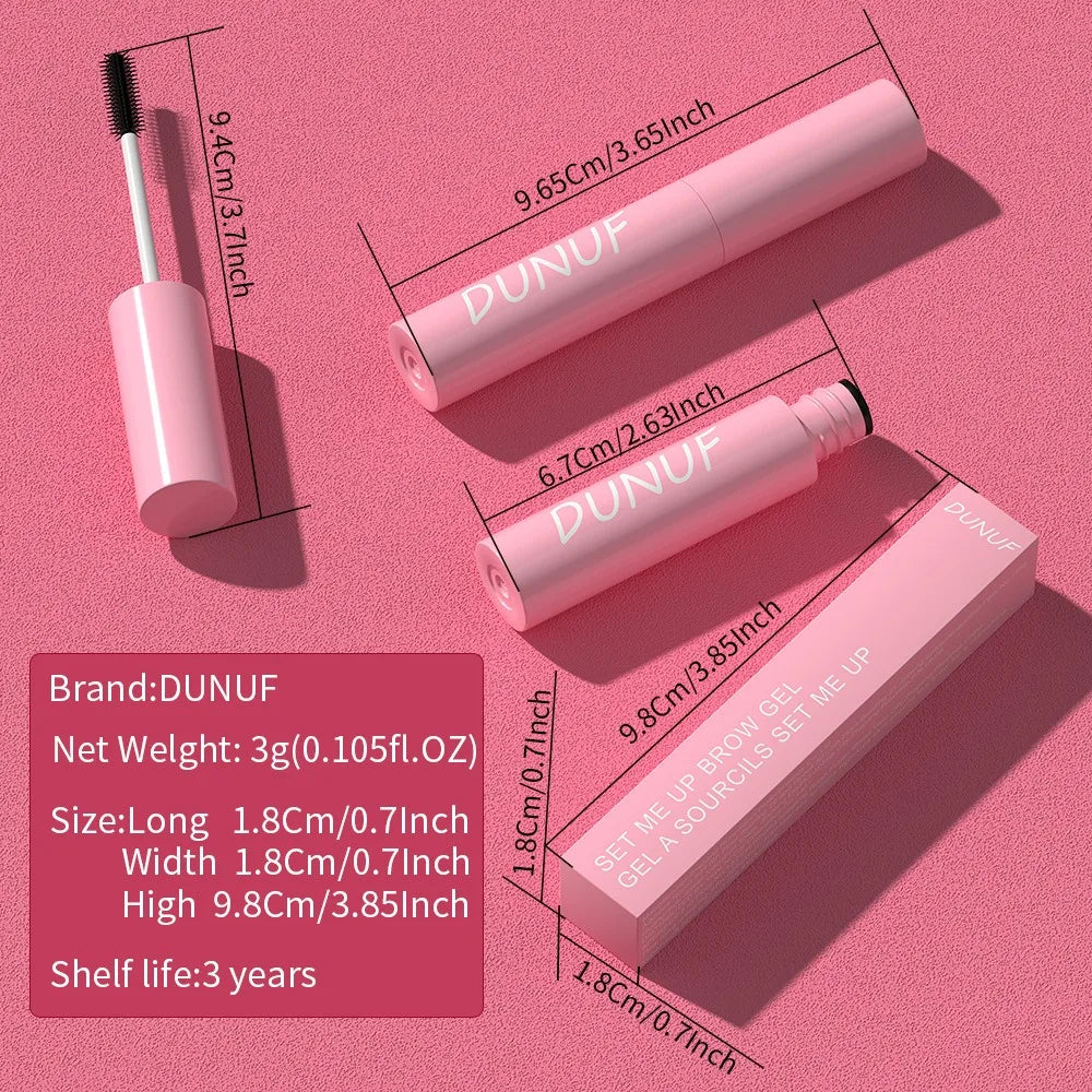 Waterproof Transparent Gel Eyebrow Styling Cream Lasting Natural Wild Brow Makeup Clear Liquid Eyebrow Styling Soap Cosmetics