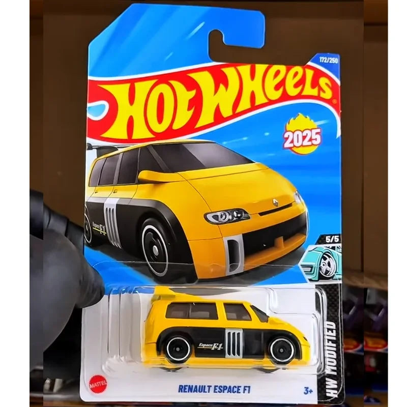 2025J Original Hot Wheels Car 1/64 Diecast Mercedes AMG Porsche Toyota GR86 Nissan Leaf Nismo Ferrari SF90 Stradale Toy for Boy