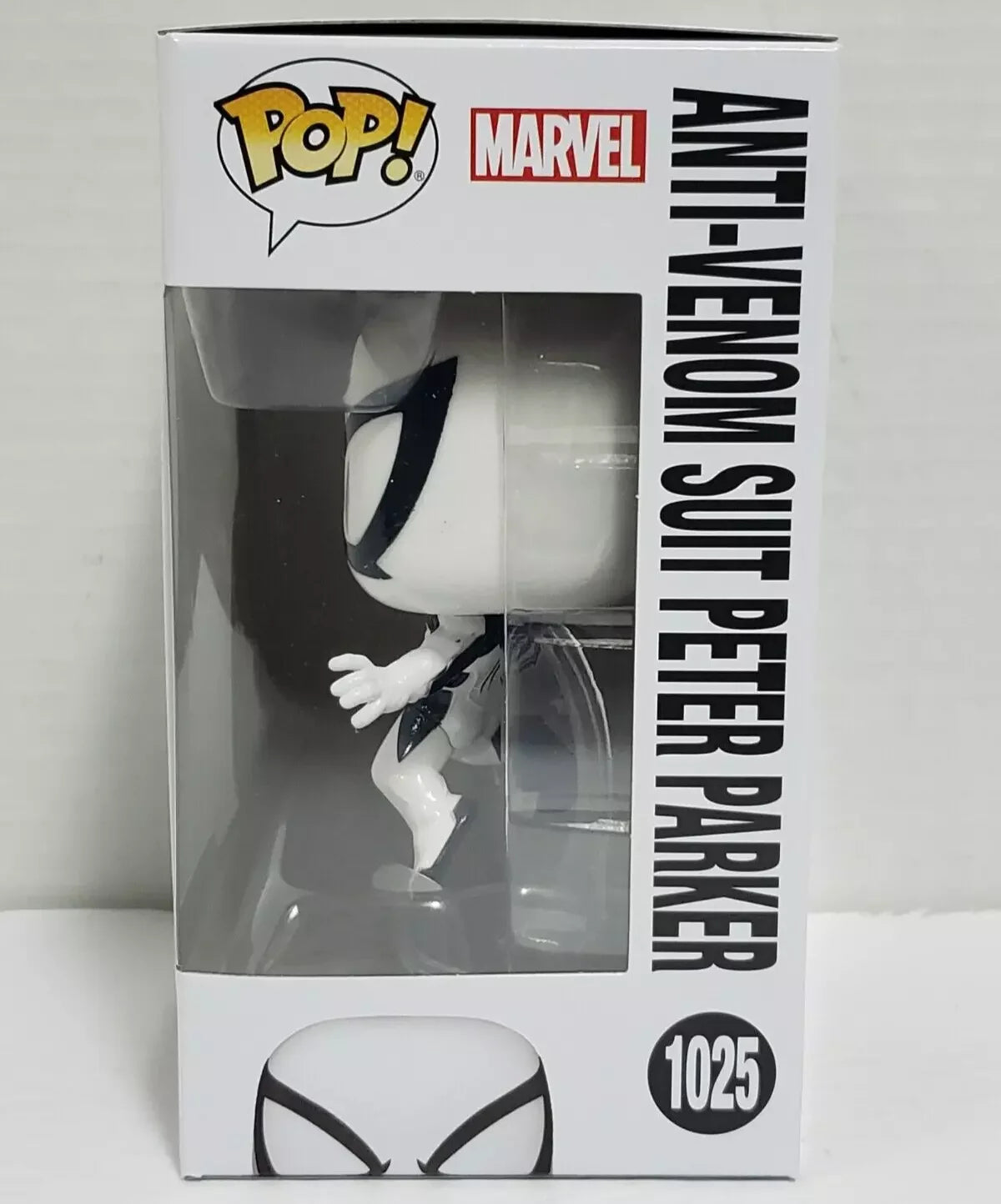 Marvel Spider Man Figure Anti Venom Suit Peter Parker # 1025 Funko Pop 4.15 in Figures Collectible Limited Edition Model Toy
