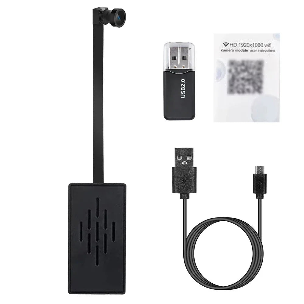 Mini Camera 1080P HD WiFi Camcorder DIY Portable Wireless Module Video Recorder Motion Detection P2P Camera Support Remote View