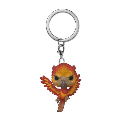 Funko POP Dementor Hermione Luna Lovegood Dobby Snape Ron Ginny Magic School Fawkes Hedwig Model Dolls Action Figure Keychain