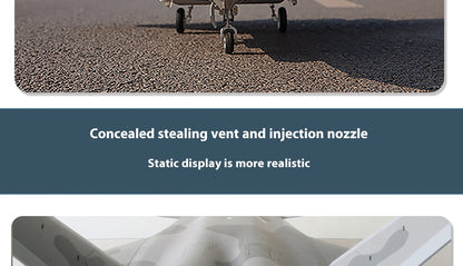 Flyfans Dual Engine 70mm J-20g Jet Fighter Weilong Assembled Fixed Wing Model Aircraft Fire Fan Rc Plane Chengdu J20