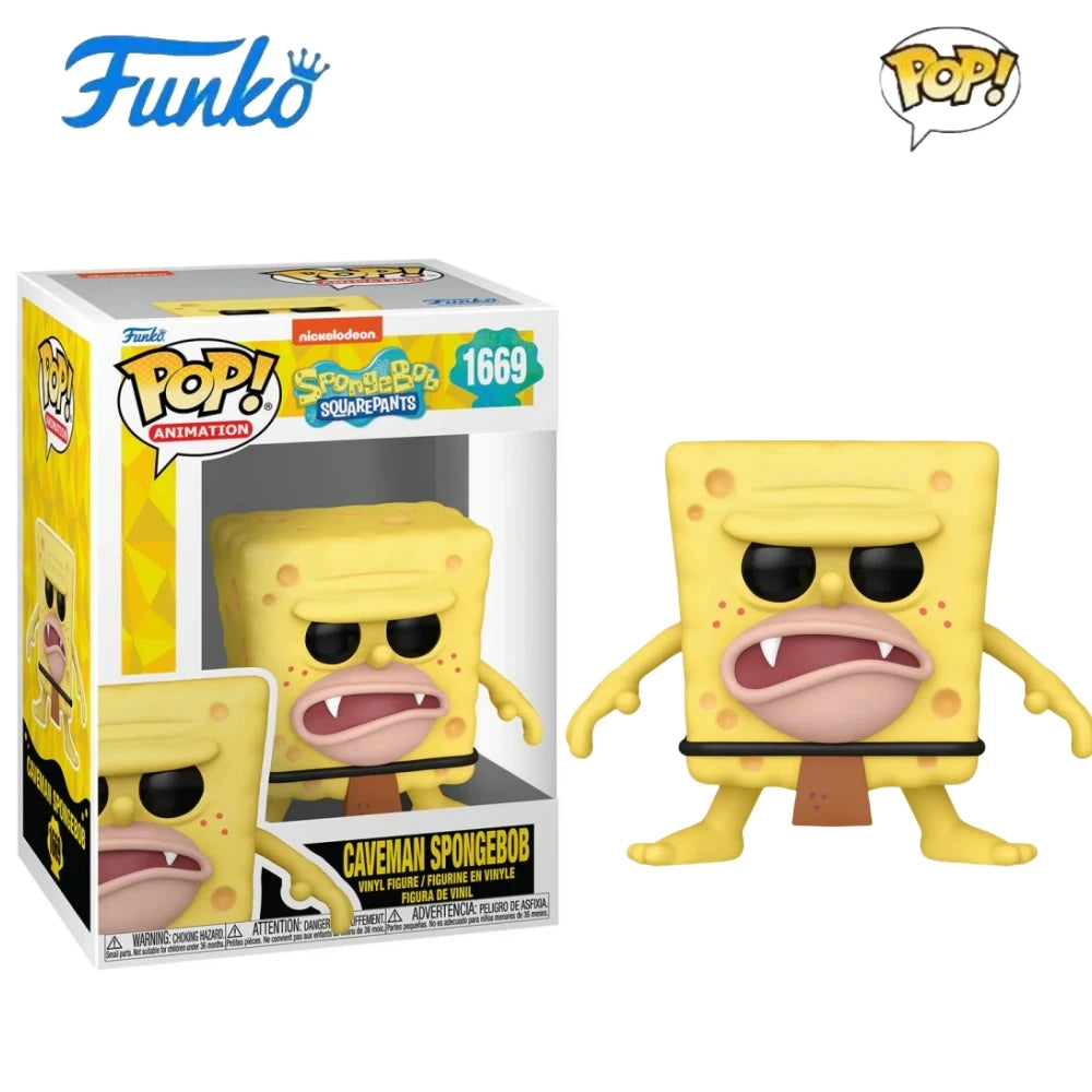 SpongeBob SquarePants And Patrick Star Figures#1666 1668 1669 1670 Funko Pop Vinyl Figure Collectible Limited Edition Toy Gift