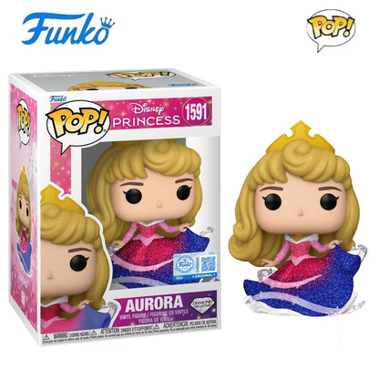 Disney Tangled Rapunzel #1018 Figures Funko Pop 5 inch Vinyl figure Collectible Limited Edition Model Toy Children's Toys Gift