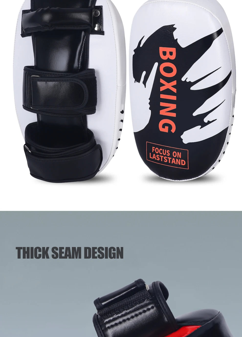 1PCS PU Leather Boxing Target Hand Foot Kicking Pad Bag for Muay Thai Taekwondo MMA Martial Arts Training Fitness Equipment