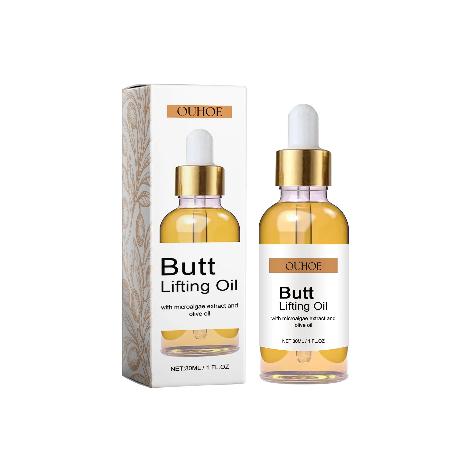 Buttock Enlargement Oil Hip Lifting Growth Firming Nourishing Moisturize Skin Tighten Pores Enhance Elasticity Body Massage Care