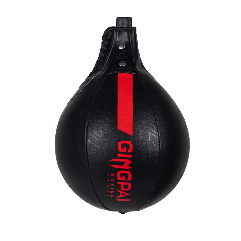 High Quality Fight Boxing Training Punching Bag Fitness Muay Thai Reaction Speed Ball Pear Inflatable Boxing Bag Equipment