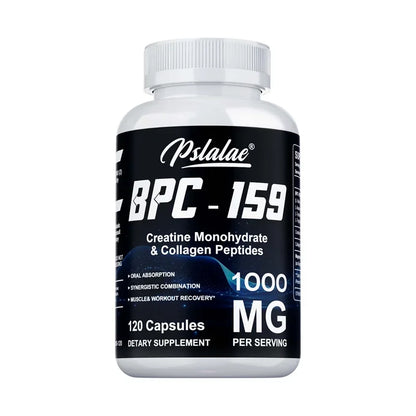 BPC-159, with Creatine Monohydrate & Collagen Peptides - Enhance Energy, Endurance, Supports Muscle and Athletic Recovery