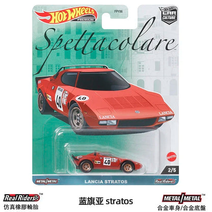 Original Hot Wheels Car Culture Race Day Kid Toy for Boy Premium Vehicle 1/64 Diecast Benz 500 Ford Capri Porsche 935 Collection