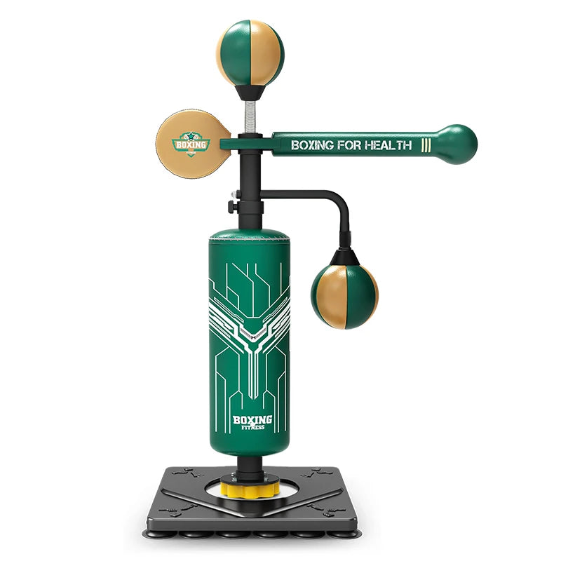 Adult Floor Standing Punching Bag Boxing Column Speed Ball 360 Degree Swing Bar Punchng Sport Sand Bag