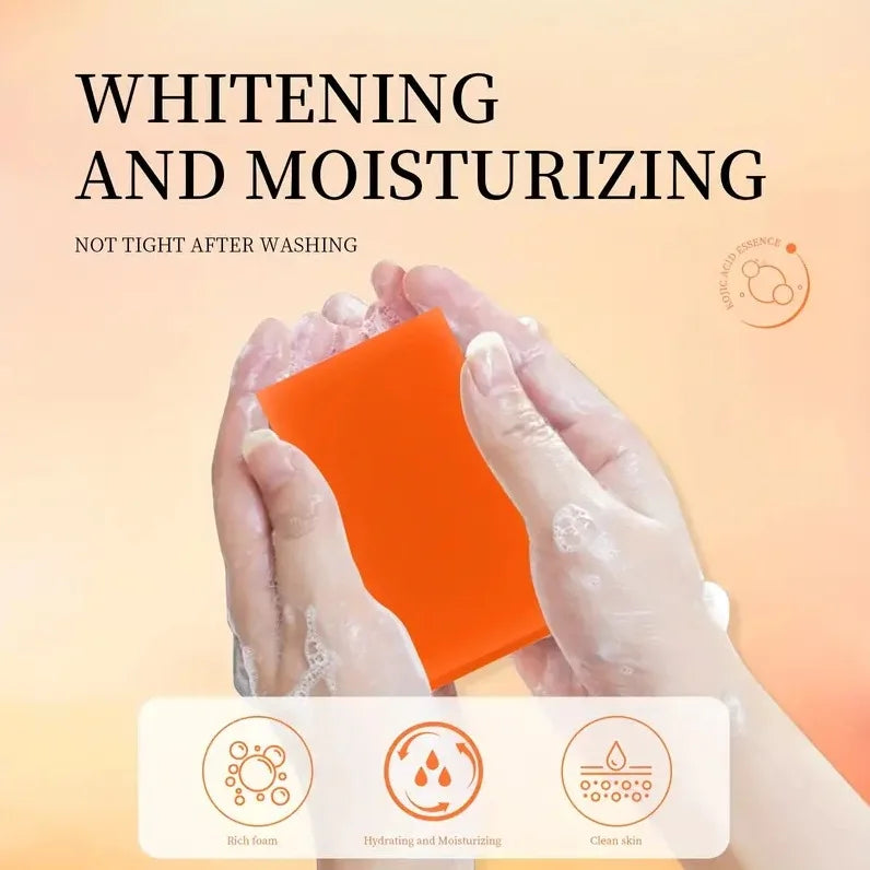 100g Kojic Acid Soap Glutathione Hand Soap Papaya Bath Soap Face Cleanser Makeup Remover