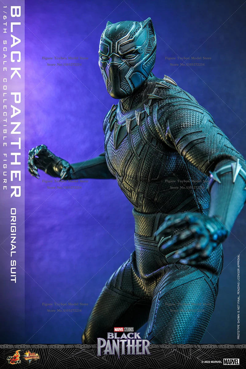 HOTTOYS HT MMS671 1/6 Scale Black Panther Movable Action Figure Marvel Immortal Legend Super Hero 12" Full Set Soldier Model
