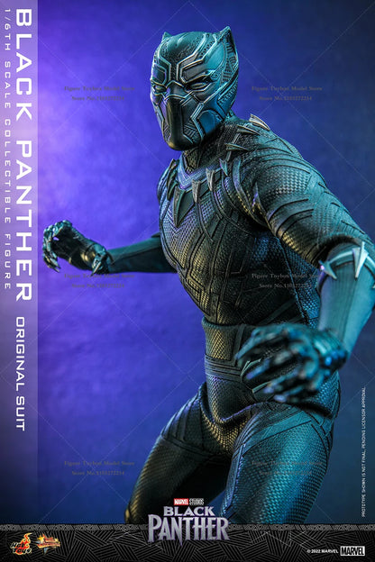 HOTTOYS HT MMS671 1/6 Scale Black Panther Movable Action Figure Marvel Immortal Legend Super Hero 12" Full Set Soldier Model