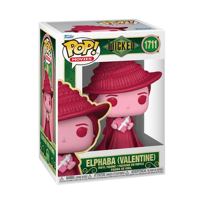 Funko Pop Wicked Figure Elphaba Glinda Valentine #1711 1712 4.65 inches tall Figures Collectible Limited Edition Model Toy Gift