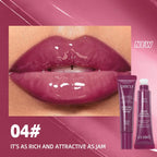 12G Colored Lip Gloss Liquid Hydrating And Moisturizing, Light And Shiny Lip Balm, Water Gloss Lip Glaze Moisturizing Lip Milk