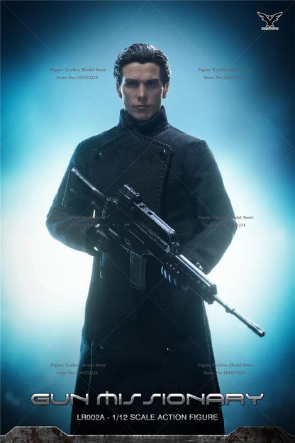 Limited BROTOYS LR002 1/12 Scale 6 inch Judgment of The Doom Gun Fighting Missionary Anime Action Figure Toy Gift Model Collect