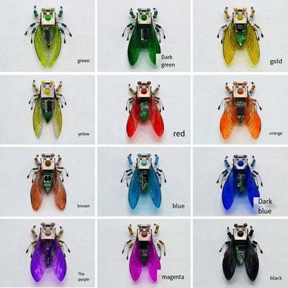 STEAM DIY Robotic Insects Science Invention Electronic Animal for School Competition Non-soldered DIY Kit Stem Toys Robot Animal