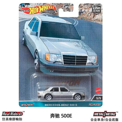 Original Hot Wheels Car Culture Race Day Kid Toy for Boy Premium Vehicle 1/64 Diecast Benz 500 Ford Capri Porsche 935 Collection