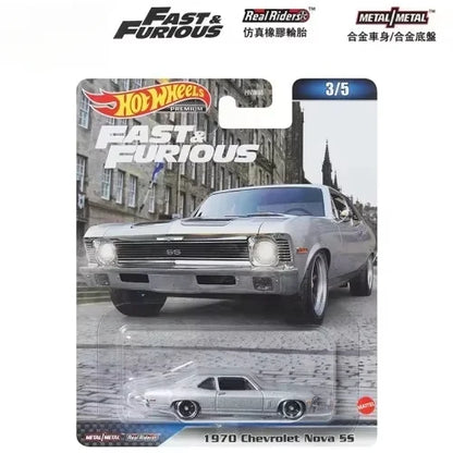 Original Hot Wheels Premium Car Fast & Furious Kid Toys for Boys 1/64 Diecast Toyota Supra 1991 BMW M5 Lamborghini Gallardo Gift