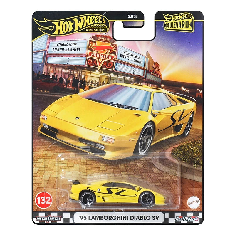 2025 Hot Wheels Boulevard 27 Series Benz 500 SLC Mitsubishi Nissan Car Model Collection Alloy Cars Model Ornament Birthday Gifts