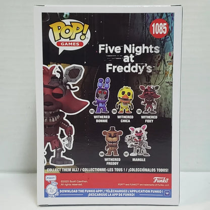 Five Nights at Freddy's Withered Foxy 1085 Figures Funko Pop 4.1 inch Vinyl Figure Collectible Limited Edition Model Toy Gift