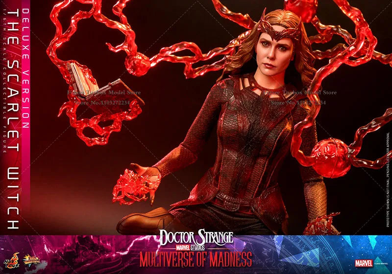 HOTTOYS HT MMS652 MMS653 Collection 1/6 The Scarlet Witch Action Figure Doctor Strange 2 Movie Delicate 12" Full Set Soldier