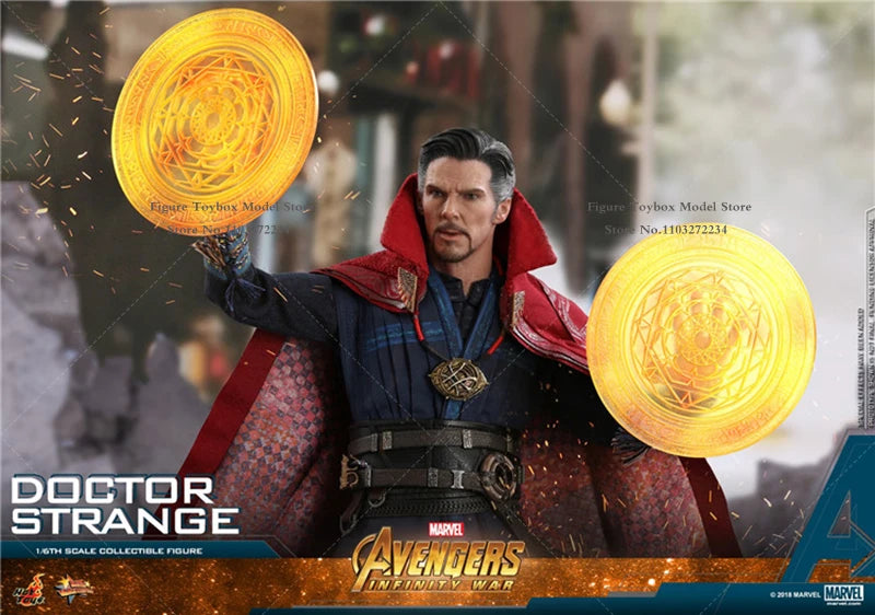 HOTTOYS HT 1/6 MMS484 Collectible Doctor Strange Action Figure Avengers：Infinity War Series Marvel Super Hero 12" Full Set Doll