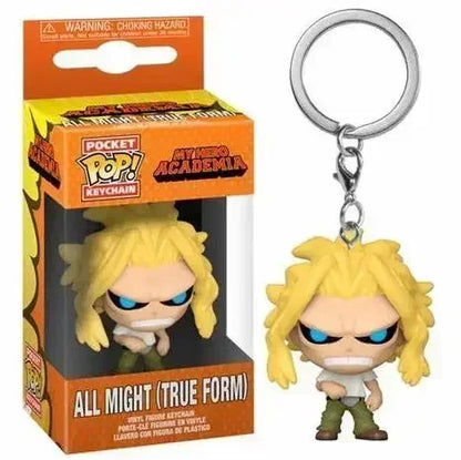 NEW Funko POP Keychain My Hero Academia Himiko Toga Kurogiri Twice Hatsume Shigaraki Deku Bakugo Togata Dabi Midoriya Jiro Toys