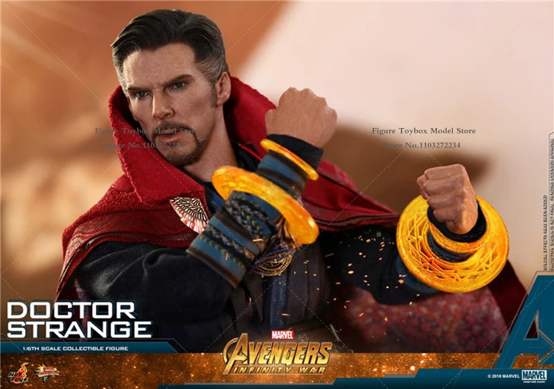 HOTTOYS HT 1/6 MMS484 Collectible Doctor Strange Action Figure Avengers：Infinity War Series Marvel Super Hero 12" Full Set Doll