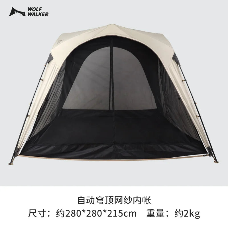 Relaxing Rainproof Sun Shelter Large Space Sun Protection Quick Automatic Opening Tents Multifunctional Camping Supplies