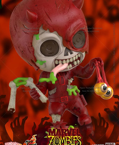 HotToys Marvel Zombie IronMan Captain American Deadpool Wolverine Hulk Doctor Strange Daredevil Magneto Mini Figurine Model