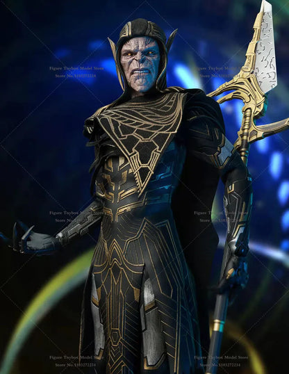 TOYS BATTALION TB005 1/6 Scale Corvus Glaive Marvel Villain Action Figure Raven Blade Delicate 12" Full Set Soldier Model