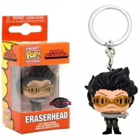 NEW Funko POP Keychain My Hero Academia Himiko Toga Kurogiri Twice Hatsume Shigaraki Deku Bakugo Togata Dabi Midoriya Jiro Toys