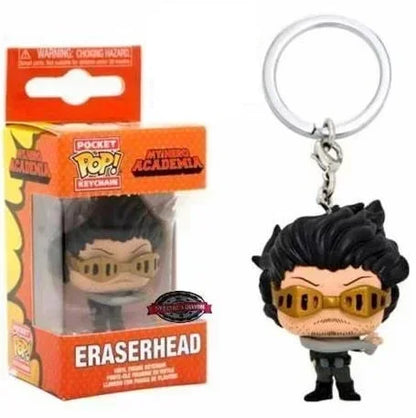 NEW Funko POP Keychain My Hero Academia Himiko Toga Kurogiri Twice Hatsume Shigaraki Deku Bakugo Togata Dabi Midoriya Jiro Toys