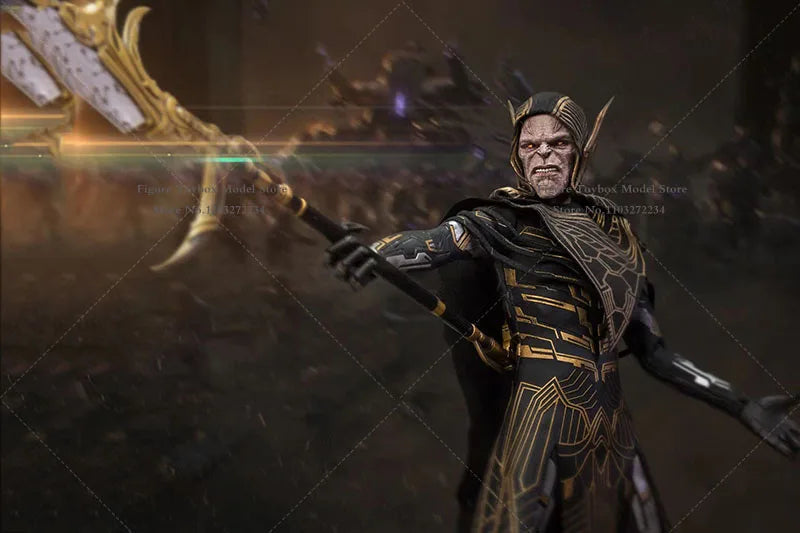 TOYS BATTALION TB005 1/6 Scale Corvus Glaive Marvel Villain Action Figure Raven Blade Delicate 12" Full Set Soldier Model