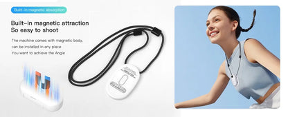 Magnetic POV 4K Ultra Mini Action Cam Wireless WiFi Wearable Camera YouTube Influencers Pocket Vlog Recorder HD  Travel Bodycam