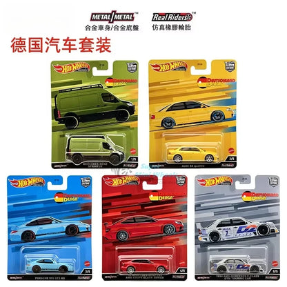 Original Hot Wheels Car Culture Race Day Kid Toy for Boy Premium Vehicle 1/64 Diecast Benz 500 Ford Capri Porsche 935 Collection